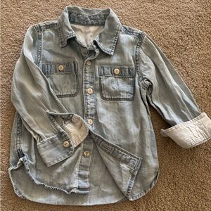 Baby Gap Boys Chambray Shirt, size 3t